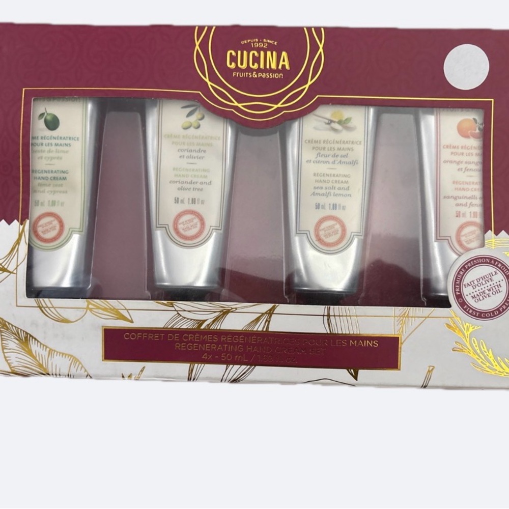 Regenerating Hand Cream Set - Red Gift Box, 4 x 50ml